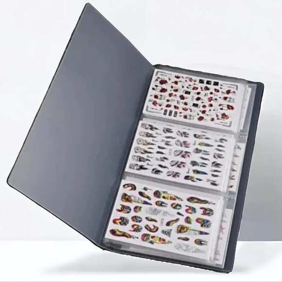 Nail art stickers collection book - Picture 1 of 5